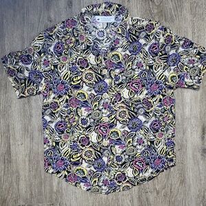 Goodfellow & Co Multicolor Floral Men's Shirt